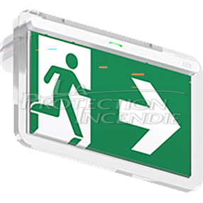 Bloc LSC Autotestable Briospot S 48..230 60L - en Saillie - blanc - Code ABB / KAUFEL : 100223K