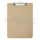 A4 clipboard without flap, made of rigid wood