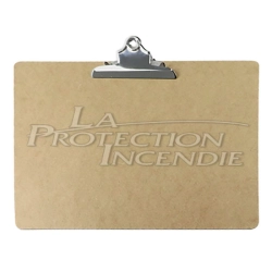 A3 clipboard without flap, made of rigid wood