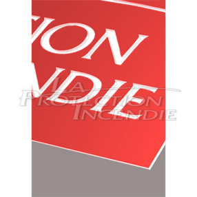 Overview of a panel engraved “Fire Protection”