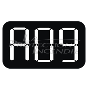 Sheet of 40 numbered pages on a black background to be filled in with a black marker