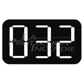 Planche de 40 numérotation sur fond noir à remplir avec un marqueur noir