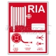 Panneau RIA - DMFA Mode d'emploi - 150 x 200 mm - Selon NF S 62-201
