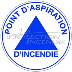 Panneau aluminium CL1 avec rail de fixation - 450 mm - pour le balisage des dispositif d'aspiration