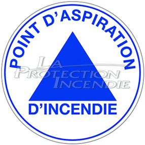 Panneau aluminium CL1 avec rail de fixation - 450 mm - pour le balisage des dispositif d'aspiration