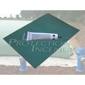 Repair kit for flexible fire tank