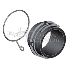 Symmetrical locking socket - DN100 without grid and without shell