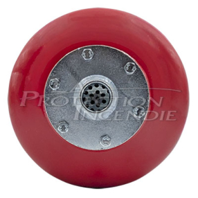 8L fire expansion vessel - 16 Bar - 1 inch male, for booster pumps supplying fire protection networks.