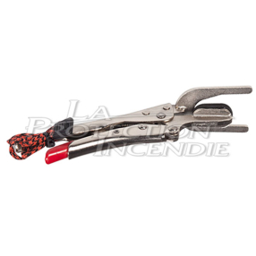 Emergency sprinkler shut-off clamp to limit damage and save water