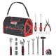 Basic tool kit - with standard tools for fire extinguisher testing