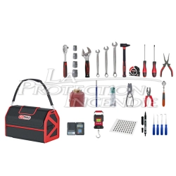 Technivip tool bag - v4 - with specific tools for fire extinguisher testing