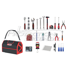 Technivip tool bag - v4 - with specific tools for fire extinguisher testing