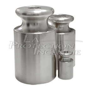 1 kg stainless steel calibration weight - category M2 - without hook
