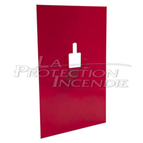 Magnetic bracket for mounting a 2kg CO² fire extinguisher