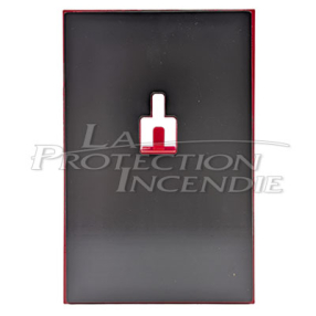 Magnetic bracket for mounting a 2kg CO² fire extinguisher