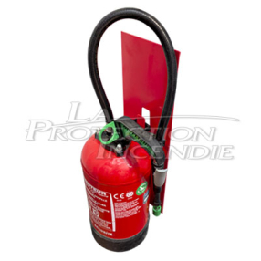 Magnetic bracket for mounting 6-9L/Kg fire extinguishers