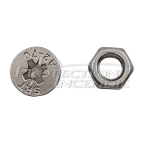 Fixing screw for universal bracket