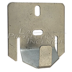 Wall bracket for 2 kg CO2 fire extinguishers ROT