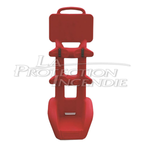 Mobile safety trolley to be equipped for first aid and fire risk prevention on construction sites.