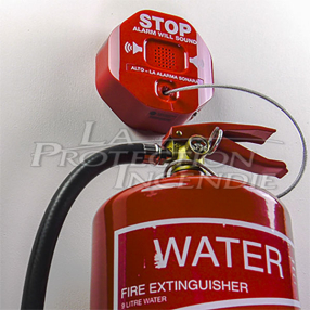 Stop-Anti-Theft Alarm for Fire Extinguisher - With Cable