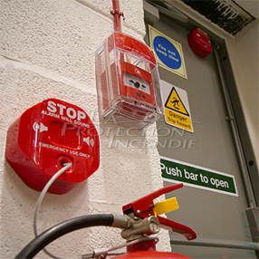 Stop-Anti-Theft Alarm for Fire Extinguisher - With Cable