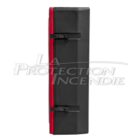 Fire extinguisher cabinet, 6-9L/Kg, red, 2 viewing windows - Keyless