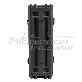 Armoire extincteur 6-9L/Kg rouge 2 hublots - Sans clé