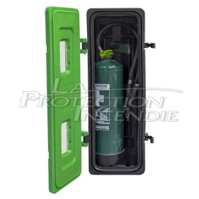 Coffret porte verte pour Douche de Sécurité - Sans Clé