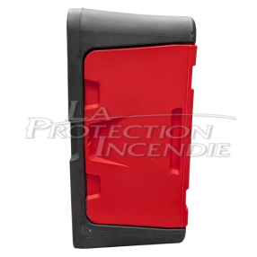 Polyethylene resin box for fire hose reels