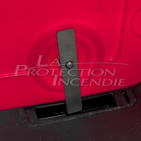 Polyethylene resin box for fire hose reels