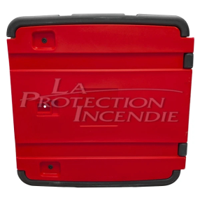 Polyethylene resin box for fire hose reels