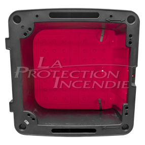 Polyethylene resin box for fire hose reels