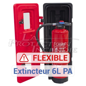 Armoire pour extincteurs 6L/Kg - Clé et Bris de Glace