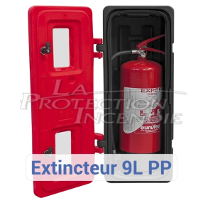 Armoire pour extincteurs 6L/Kg - Clé et Bris de Glace