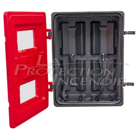 Double Case for 2 Fire Extinguishers - Keyless