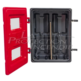 Double Case for 2 Fire Extinguishers - Keyless