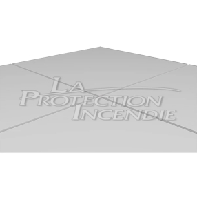 Plexi pour coffret vanne gaz - 380 x 367 mm