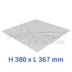 Plexiglass for gas valve box - 318mm