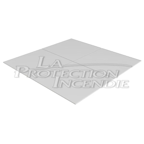 Plexi pour coffret vanne gaz - 468mm