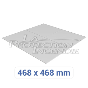 Plexiglass for gas valve box - 468mm