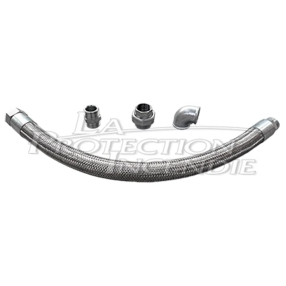 Flexible RIA cuff DN33 G1"1/2 - 1 meter