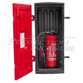 Mobile Case on Wheels for 6/9L and CO2 Fire Extinguishers - Keyless