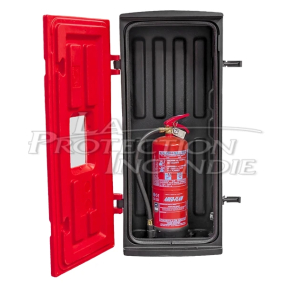 Mobile Case on Wheels for 6/9L and CO2 Fire Extinguishers - Keyless