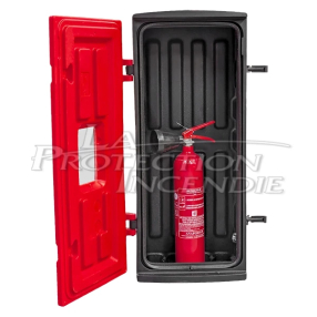 Mobile Case on Wheels for 6/9L and CO2 Fire Extinguishers - Keyless
