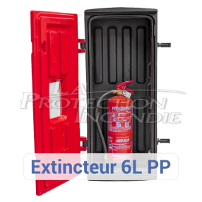 Mobile Case on Wheels for 6/9L and CO2 Fire Extinguishers - Keyless