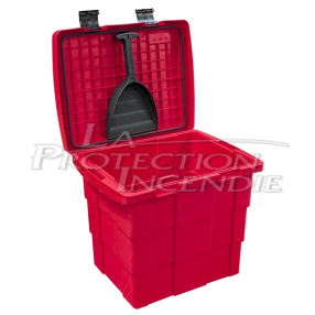 Polypropylene absorbent and sand bin - 100L