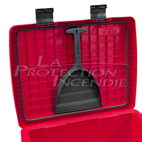 Polypropylene absorbent and sand bin - 100L