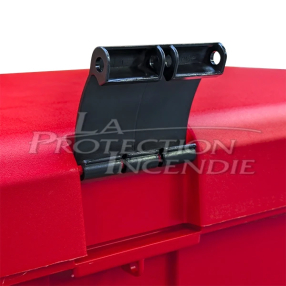 Polypropylene absorbent and sand bin - 100L