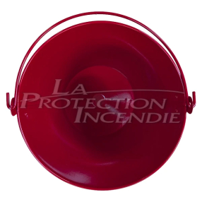 Red Fire Bucket with Round Bottom - 10L