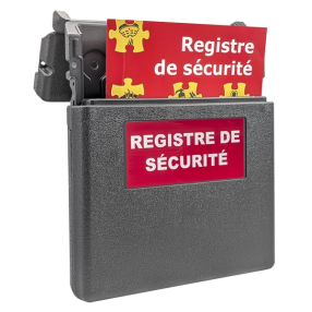 Boîte pour registre sécurité
